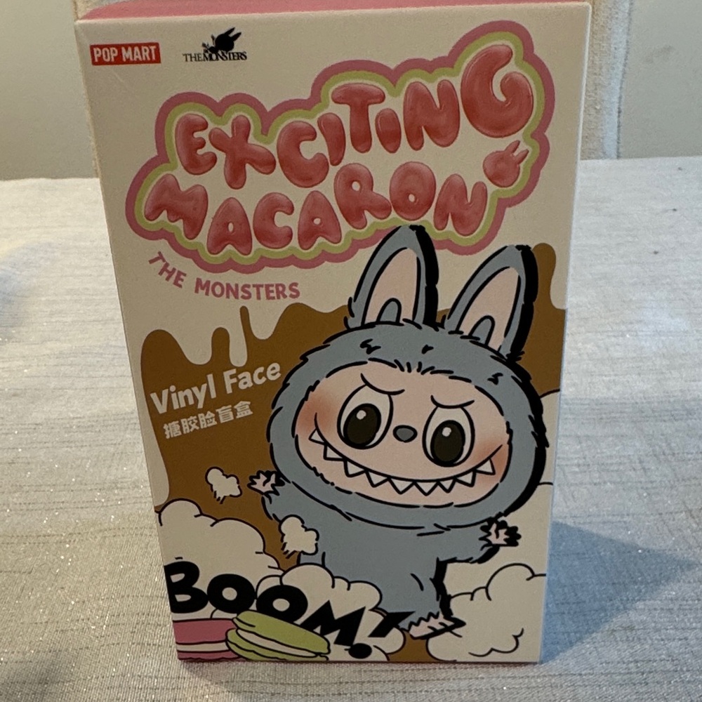 LABUBU Exciting Macaron Vinyl Face Toy/ sealed Box